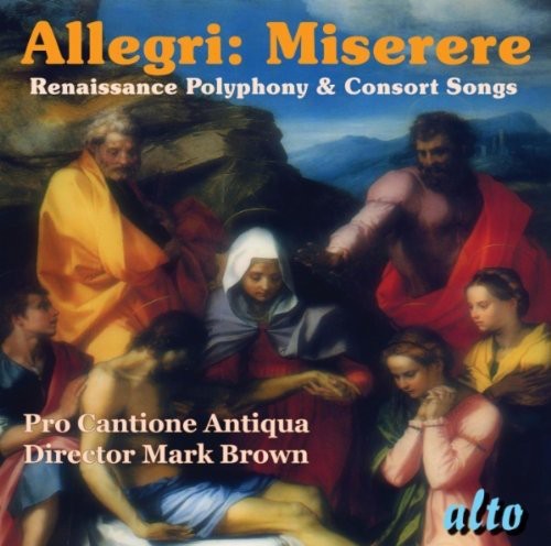 Pro Cantione Antiqua: Miserere Renaissance Polyphony & Part Songs - Record