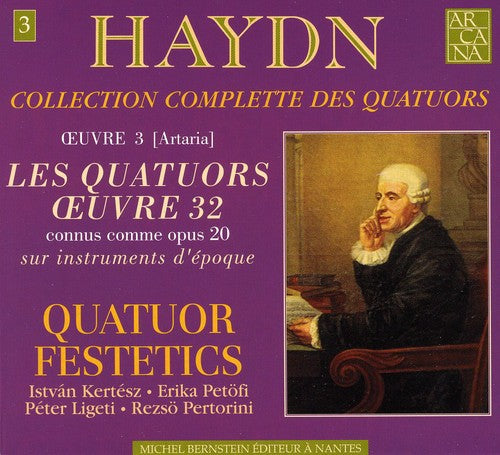 Festetics Quartet: Collection Complete Des Quatuors 3 - Record