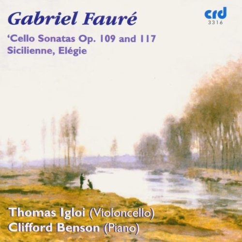 Thomas Igloi & Cliff Ord Benson: Sonatas for Cello & Piano - Record