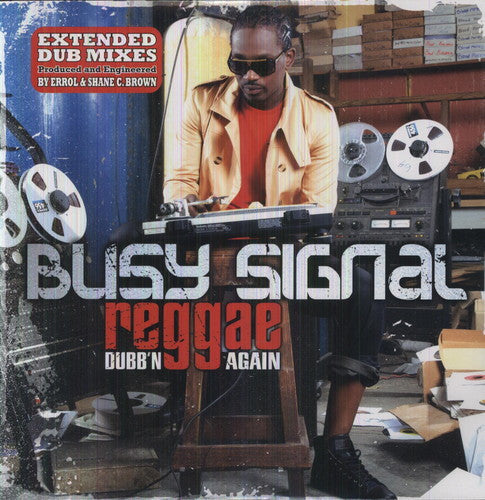 Busy Signals- Reggae Dubb'n Again { VINYL LP }
