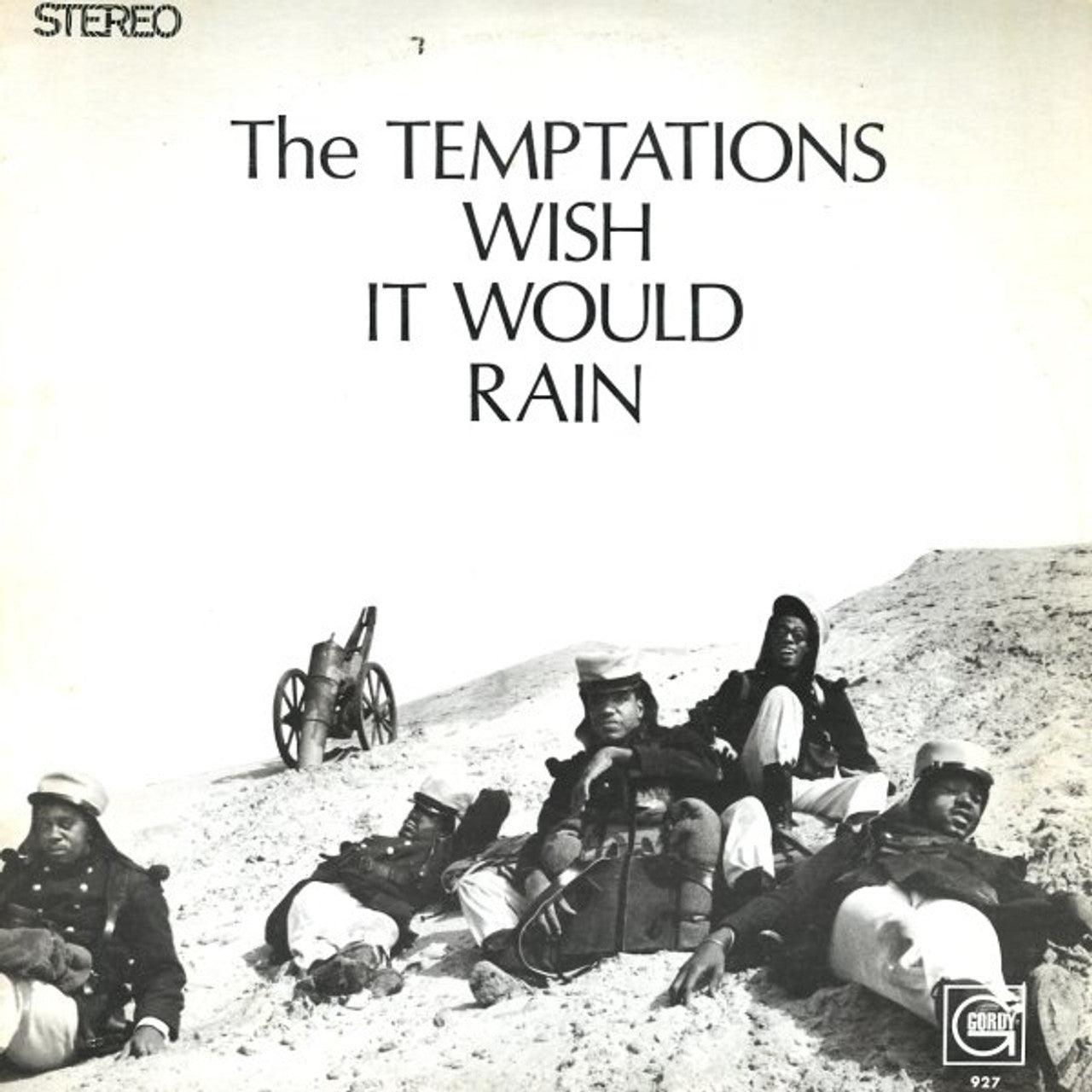 The Temptations- Wish It Would Rain { VINYL LP }