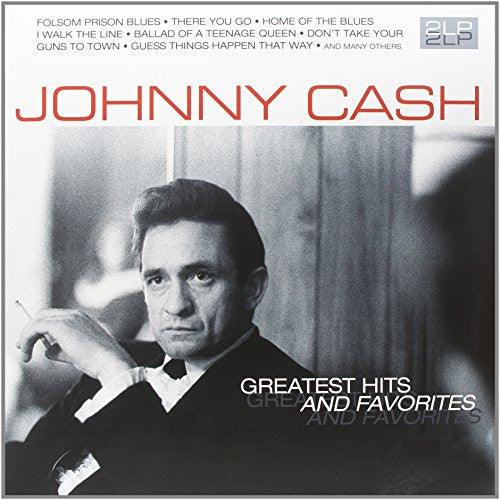 Johnny Cash- Greatest Hits & Favorites { VINYL LP }