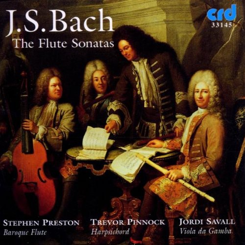 Stephen Preston & Trevor Pinnock: Flute Sonatas BWV 1013 1030 - Record