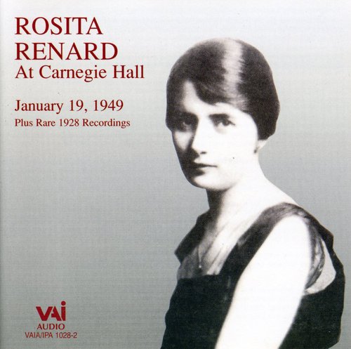 Rosita Renard: At Carnegie Hall - Record