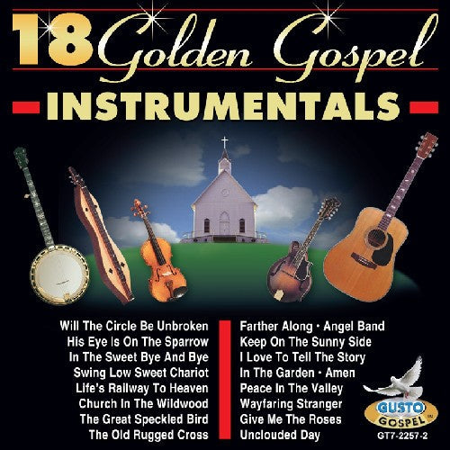 Various Artists: 18 Golden Gospel Instrumentals - Record