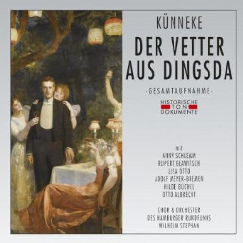 E. Kuenneke: Der Vetter Aus Dingsda - Record