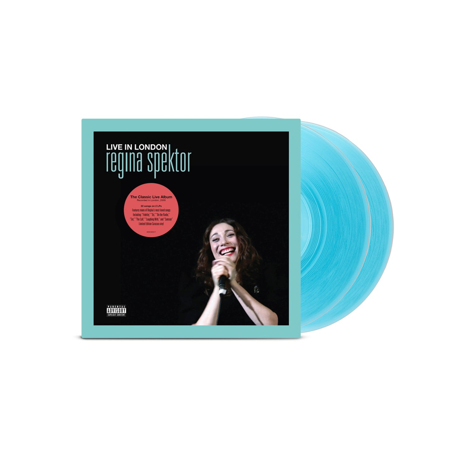 Regina Spektor- Live In London (Curacao Blue Vinyl) { VINYL LP }