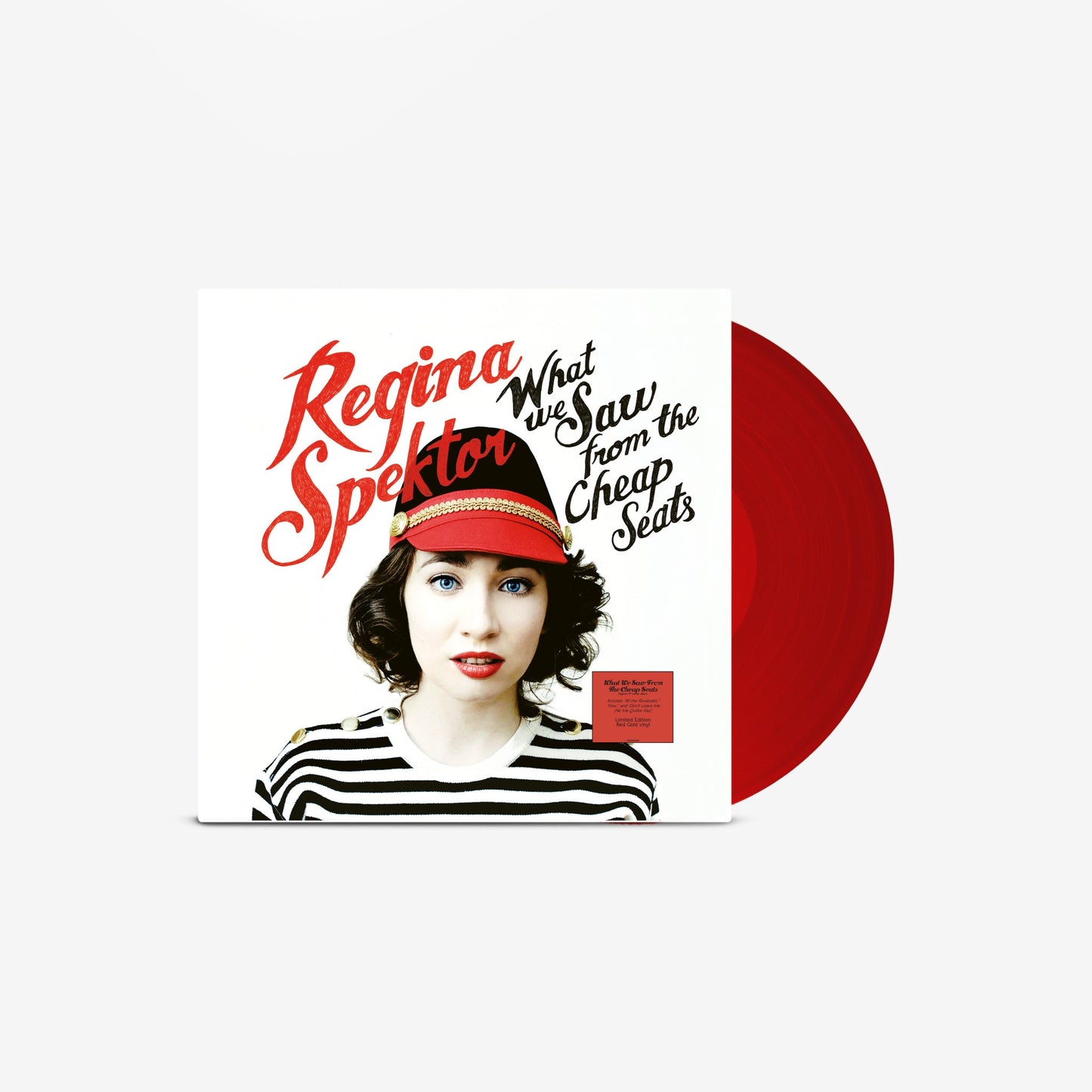 Regina Spektor- What We Saw From The Cheap Seats (Translucent Red Vinyl) { VINYL LP }