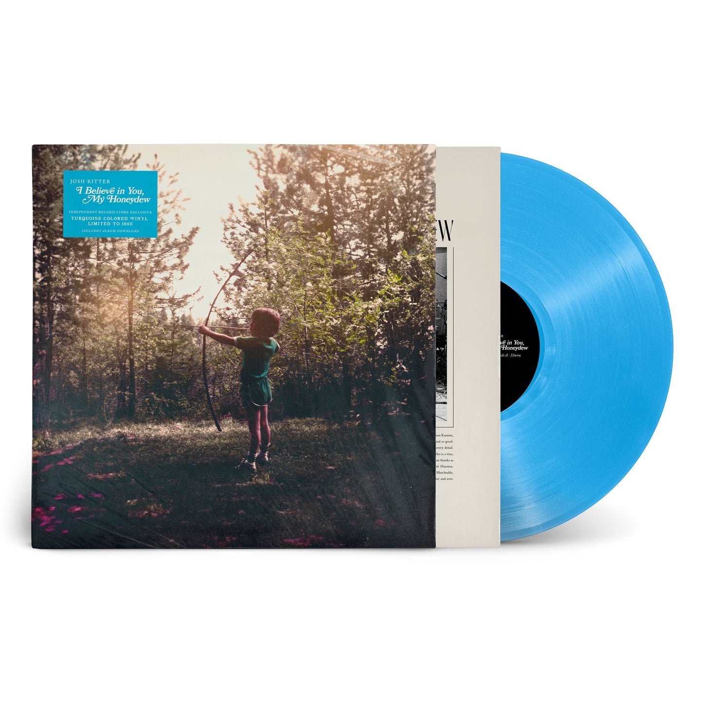 Josh Ritter- I Believe In You, My Honeydew (Indie Exclusive Turquoise Vinyl) { VINYL LP }