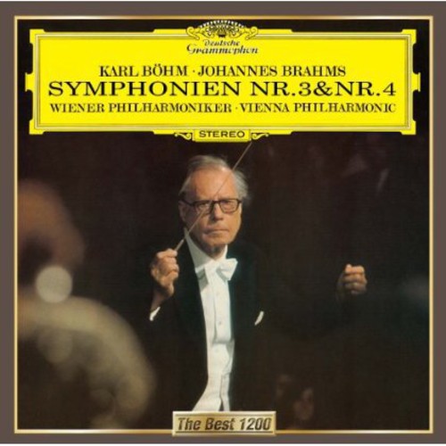 Vienna Philharmonic Orchestra: Brahms: Symphonies Nos. 3 & 4 - Record