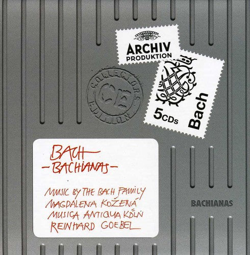 Musica Antiqua Koln Reinhard Goebel: Coll Ed: Bach Bachianas: Music By Bach Family - Record