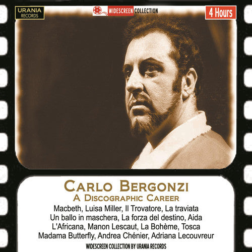 Carlo Bergonzi: Discographic Career - Record
