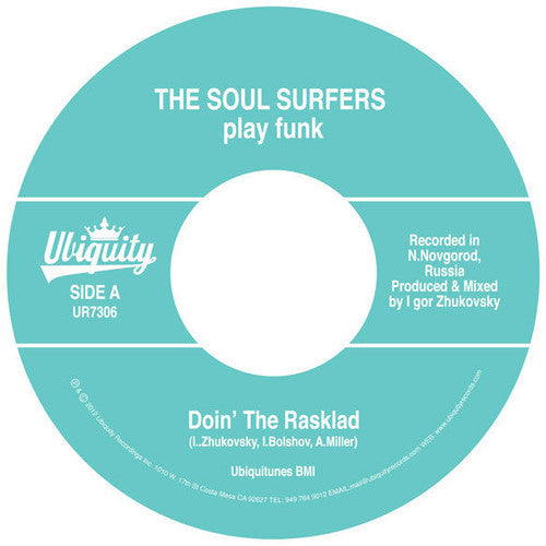 The Soul Surfers: Doin The Rasklad / Girl From Sao Paolo - 7-INCH SINGLE