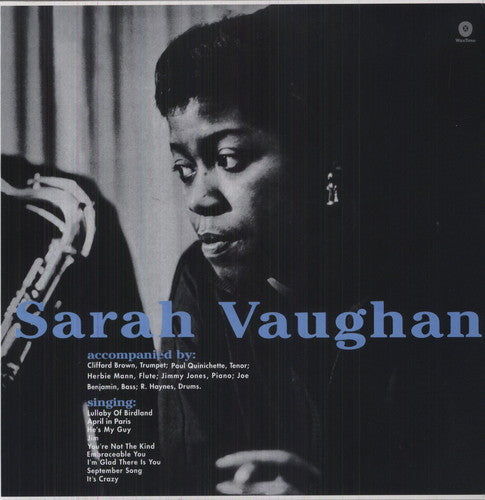 Sarah Vaughan: With Clifford Brown - VINYL