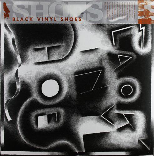 Shoes- Black Vinyl Shoes { VINYL LP }