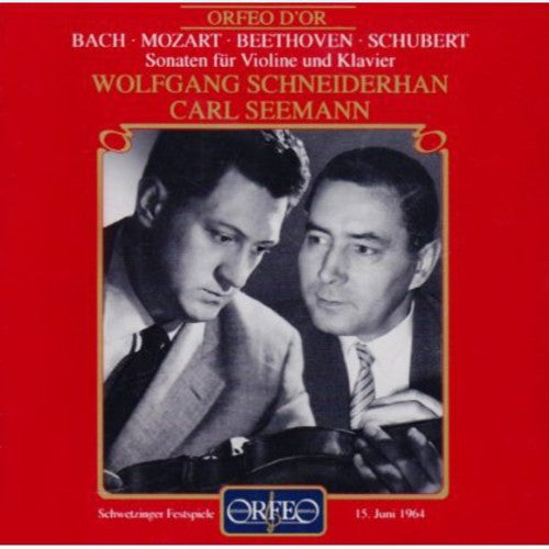 Bach / Mozart / Seemann / Schneiderhan: Sonaten Fur Violine Und Klavier - Record