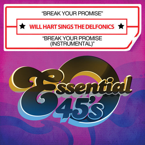 Will Hart Sings the Delfonics: Break Your Promise - CD SINGLE