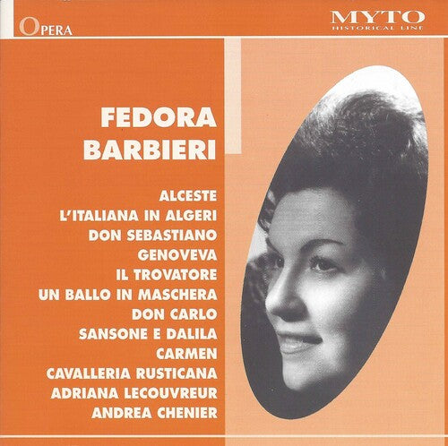 Fedora Barbieri: Recital - Record