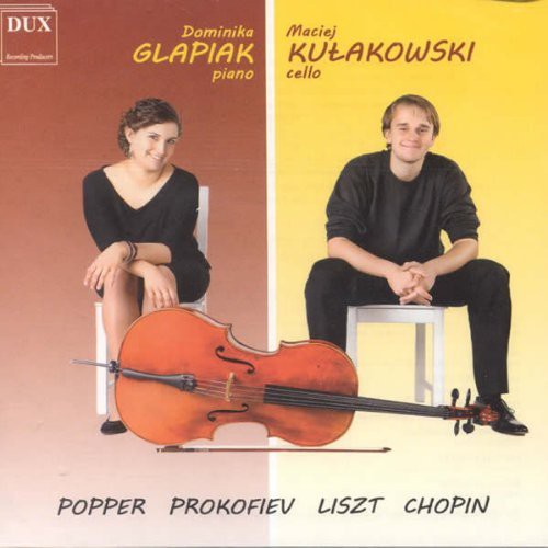 Dominika Glapjak: Popper Prokofiev Liszt Chopin - Record