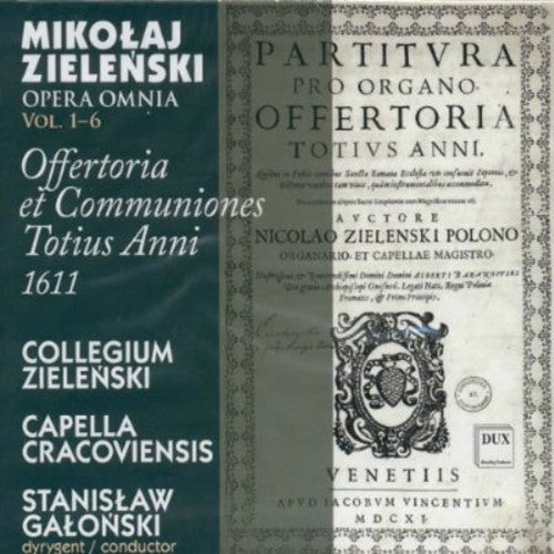 Stanislaw Galonski: Offertoria Et Communiones Totius Anni 1611 - Record