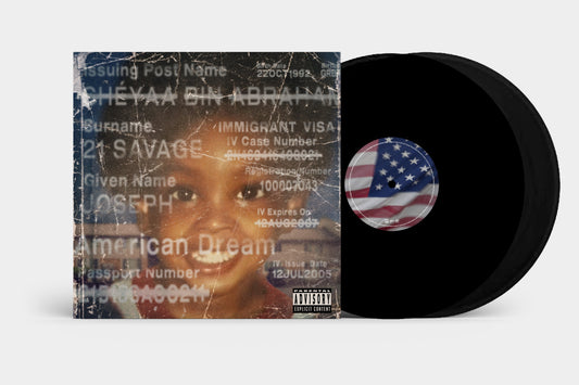 21 Savage- American Dream { VINYL LP }