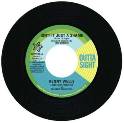 Kenny Wells: Isn't It Just a Shame/Time Marches on - 7-INCH SINGLE