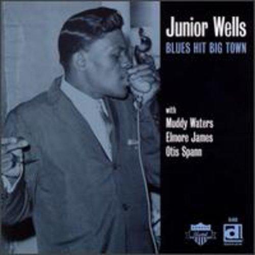 Junior Wells- Blues Hit Big Town { VINYL LP }