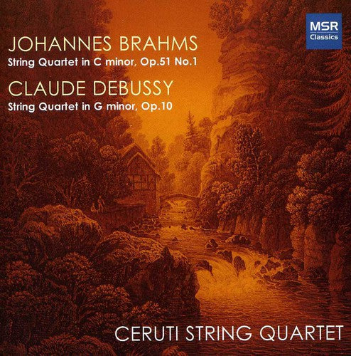 J. Brahms: Ceruti String Quartet Plays Brahms & Debussy - Record