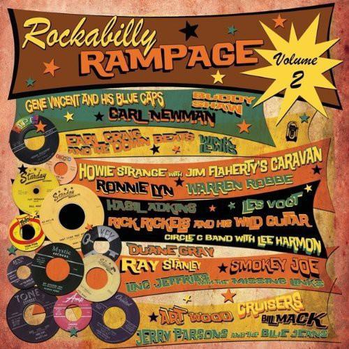 Various Artists- Vol. 2-Rockabilly Rampage { VINYL LP }
