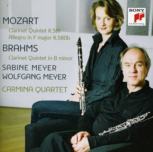 Carmina Quartet & Sabine Meyer: Mozart Brahms: Clarinet Quintets - Record