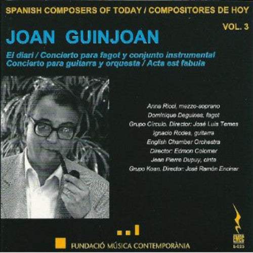 Guinjoan / Ricci / English Chamber Orch / Encinar: Spanish Composers of Today 3 - Record