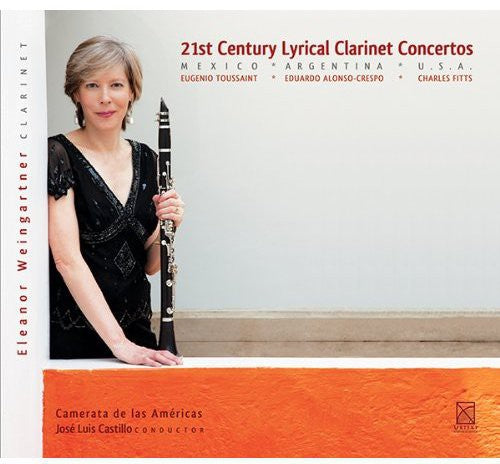 Eleanor Weingartner: 21st Century Lyrical Clarinet Concertos - Record