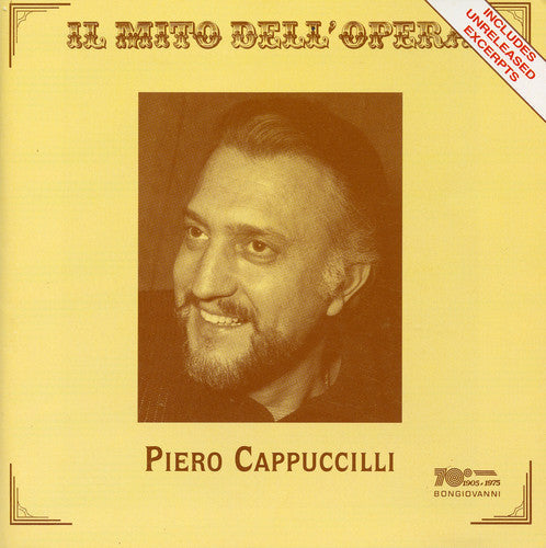 Piero Capuccili: Sings Arias - Record