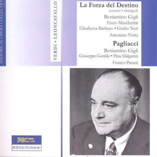 Verdi / Gigli / Mascherini / Barbato: La Forza Del Destino (Abridged) / Pagliacci - Record