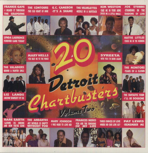 Various Artists: 20 Detroit Chartbusters, Vol. 2 - VINYL