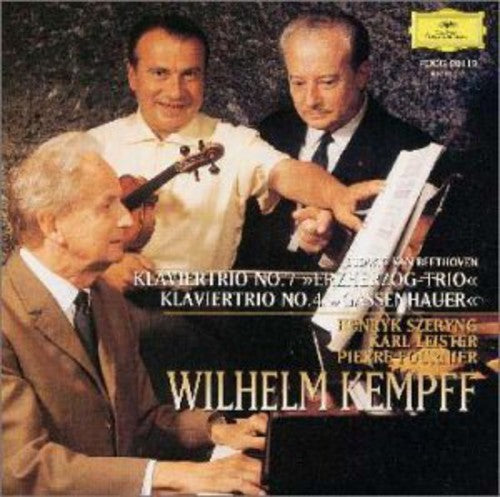 Wilhelm Kempff: Beethoven: Klaviertorios Erzherzog-Trio - Record