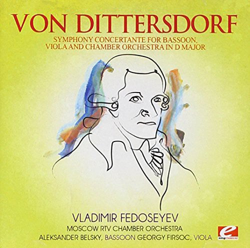 Dittersdorf: Symphony Concertante Bassoon Viola & Chamber Orch - Record