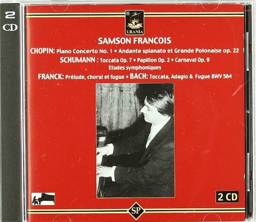 Samson Fran ois: Piano Cto 1 - Record