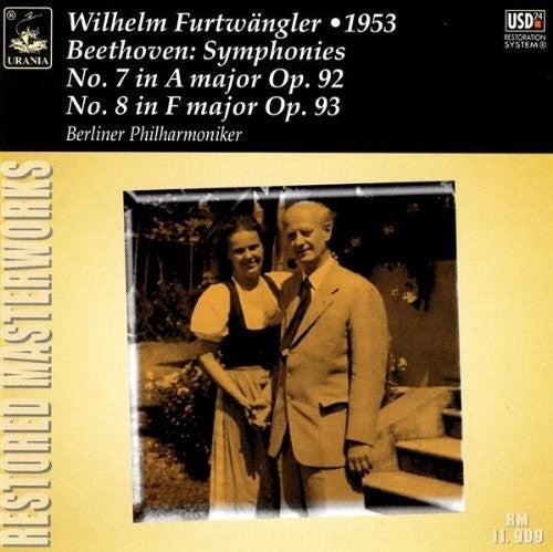 Wilhelm Furtwängler: Symphonies 7-8 - Record