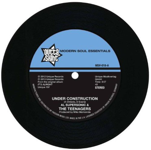 Al Supersonic & the Teenagers: Under Construction/The Loser - 7-INCH SINGLE