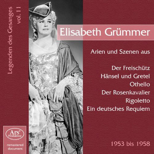 Elisabeth Gr mmer: Arias Scenes - Record