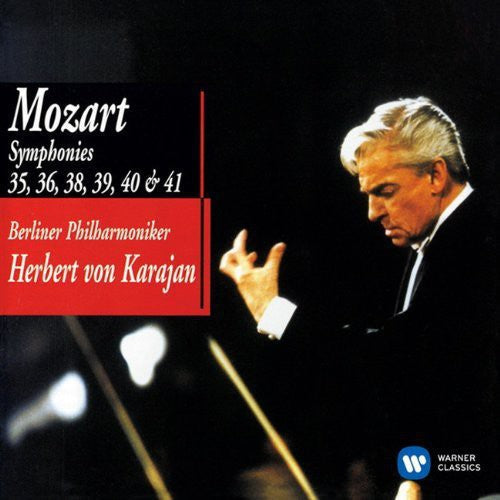 Herbert von Karajan: Mozart Symphonies 35 36 38 39 40 & 41 - Record
