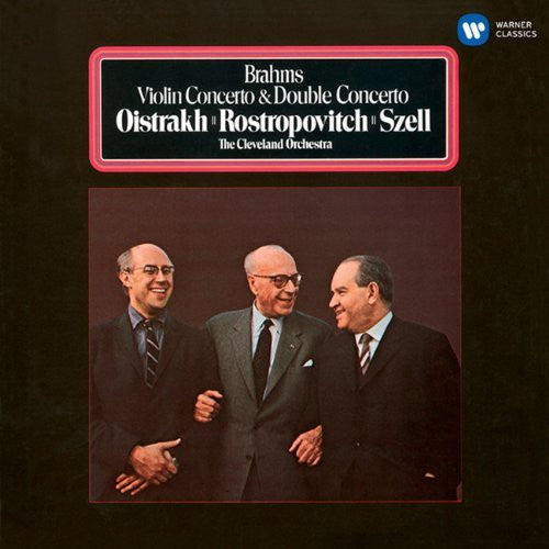 David Oistrakh: Brahms: Violin Concerto & Double Con - Record