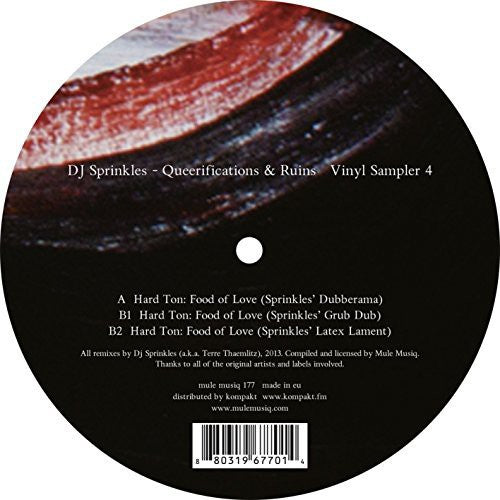 DJ Sprinkles: Queerifications & Ruins 4 - 12-INCH SINGLE