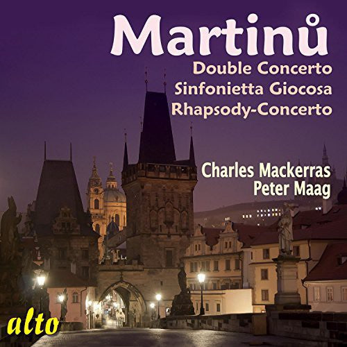 Martinu / Mackerras / Maag: Double Concerto / Sinfonietta Giocosa / Rhapsody - Record
