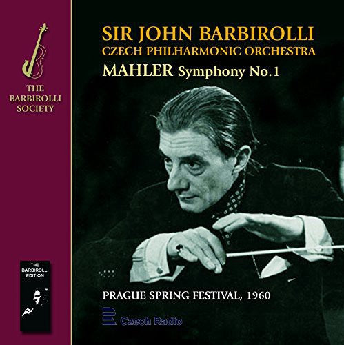 Czech Philharmonic Orchestra: Mahler: Symphony No.1 Barbirolli - Record