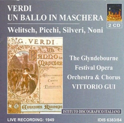 Verdi / Alan / Loring / Noni: Un Ballo in Mascher - Record