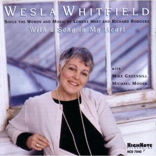 Weslia Whitfield: With a Song in My Heart - CD
