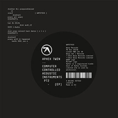 Aphex Twin- Computer Controlled Acoustic Instruments Pt 2 [Vinyl EP] { VINYL LP }