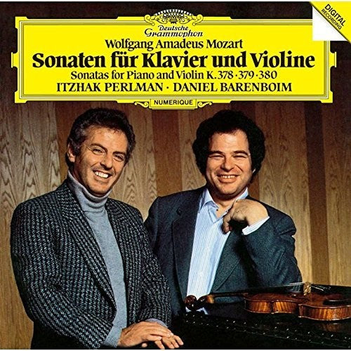 Itzhak Perlman: Mozart: Violin Sonatas K 378 379 & - Record